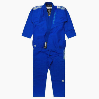 BJJ Gi Tatami Fightwear Estilo Black Label blu-grigio