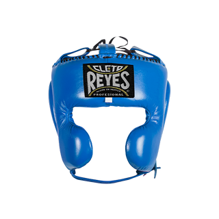 Casco Cleto Reyes con parazigomi Blu-Combat Arena