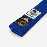 Ceinture Adidas Elite WKF Bleu avec Kanji