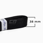 Ceinture noir Arawaza satiné 38 mm