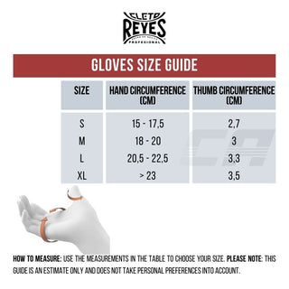 Gants de sac Cleto Reyes avec velcro