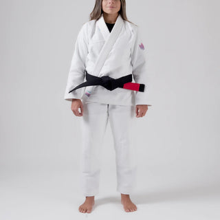 BJJ Gi donna Kingz Empowered Bianco-Combat Arena