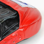 Guanti da passata Fairtex Ultimate Contoured FMV9 Nero-rosso