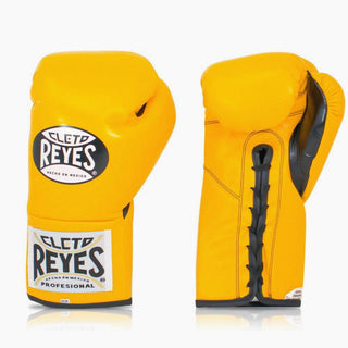 Guantoni Cleto Reyes Professional CB2 Giallo con lacci