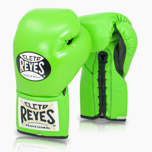 Guantoni Cleto Reyes Professional CB2 Verde Lime con lacci