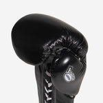 Guantoni Cleto Reyes Safetec CB4 Nero-argento con lacci-Combat Arena