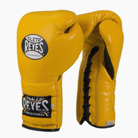 Guantoni Cleto Reyes Traditional Training CE4 Giallo con lacci