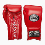 Guantoni Cleto Reyes Traditional Training CE4 Rosso con lacci