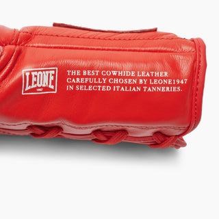 Gants de boxe Leone The Greatest avec lacets GN111L