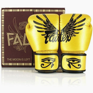 Guantoni Muay Thai Fairtex BGV1 Falcon Golden