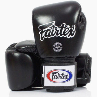 Guantoni Muay Thai Fairtex BGV1 traspiranti Nero