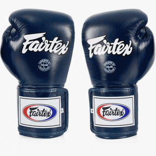 Gants de Muay Thai Fairtex BGV5 Super Sparring Bleu