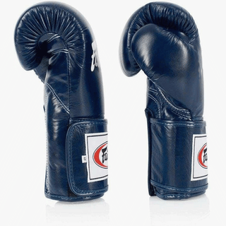 Gants de Muay Thai Fairtex BGV5 Super Sparring Bleu