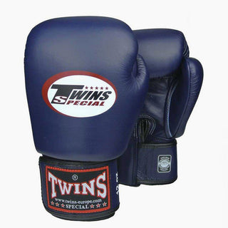 Gants de Muay Thai Twins Special BGVL3 Bleu