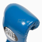 Gants de boxe Cleto Reyes Sparring CE6 Bleu-Noir