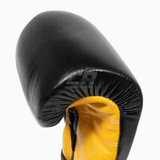 Gants de boxe Fairtex Style mexicain BGV9 Noir-Jaune