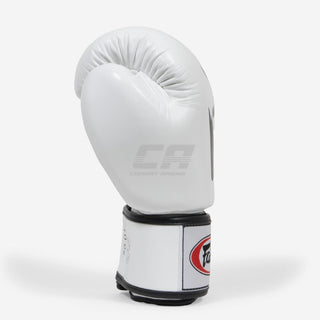 Gants de Muay Thai Fairtex BGV19 Deluxe Blanc