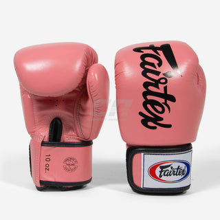 Gants de Muay Thai Fairtex BGV19 Deluxe rose