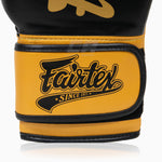 Gants de Muay Thai Fairtex Super Sparring BGV18 Noir-Or