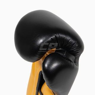 Gants de Muay Thai Fairtex Super Sparring BGV18 Noir-Or