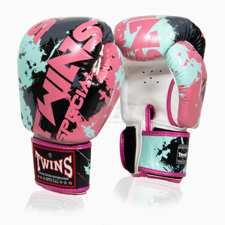 Gants de Muay Thai Twins Special FBGVL3 Candy Rose