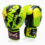 Gants de Muay Thai Twins Special FBGVL3 Candy Vert