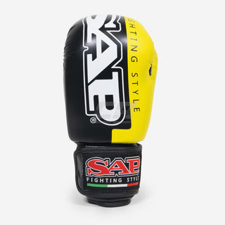 Gants de boxe Raptor SAP WAKO Noir-Jaune