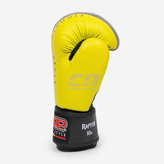 Gants de boxe Raptor SAP WAKO Noir-Jaune