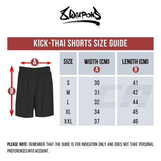 Shorts kick-thai 8 Weapons Vivo