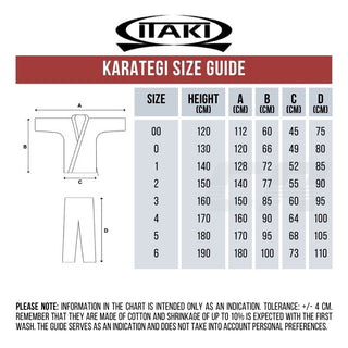 Karategi Itaki Compétition Art. 44 WKF Blanc