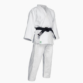 Judogi blanc Adidas J730 Champion III IJF sans rayures