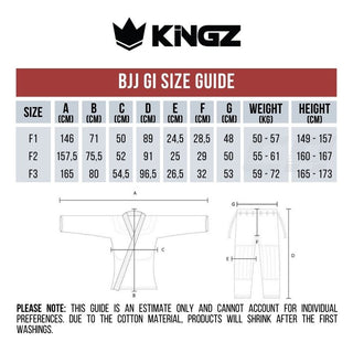 BJJ Gi pour femmes Kingz Kore 2.0