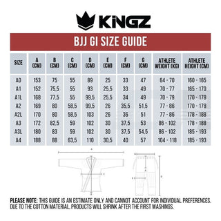 BJJ Gi Kingz Classic 3.0 Bleu