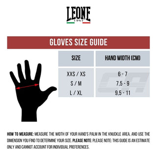 Gants de fitness Leone Lève-personne GK200