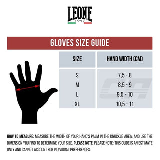 Gants MMA Leone DNA GP133 avec pouce 4 oz