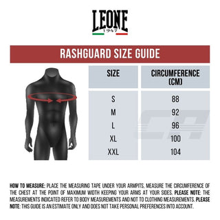 Rashguard compression Leone Revo AB927