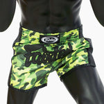 Pantaloncini kick-thai Fairtex BS1710 Green Camo