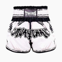 Shorts de kick-thai Twins Special Comic Blanc