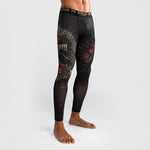 Pantaloni a compressione Venum Santa Muerte 5.0 Nero-Oro-Combat Arena