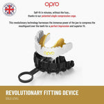 Paradenti Opro Gold Self-Fit Braces per apparecchio-Combat Arena