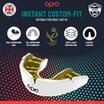 Paradenti Opro Instant Custom-Fit Camo-Combat Arena