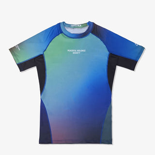 Rashguard Manto Society maniche corte Gradient-Combat Arena