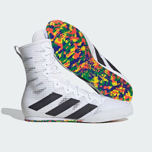 Chaussures de boxe Adidas Boîte Hog 4 FTWWHT