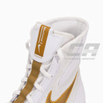 Scarpe da boxe Nike Machomai Bianco-Oro-Combat Arena