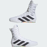 Chaussures de boxe Adidas Boîte Hog 4 FTWWHT