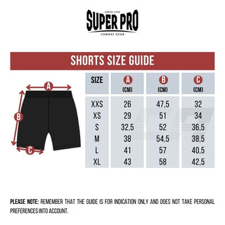 Shorts de boxe Super Pro Combat Gear Club