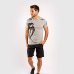 T-shirt en coton Venum Géant Gris-Noir