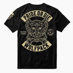 T-shirt Pride or Die Wolfpack