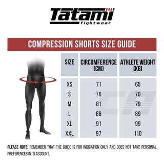 Shorts compression Tatami Fightwear Tropicale