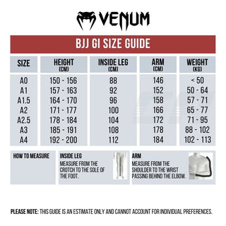 BJJ Gi Venum Puissance 2.0